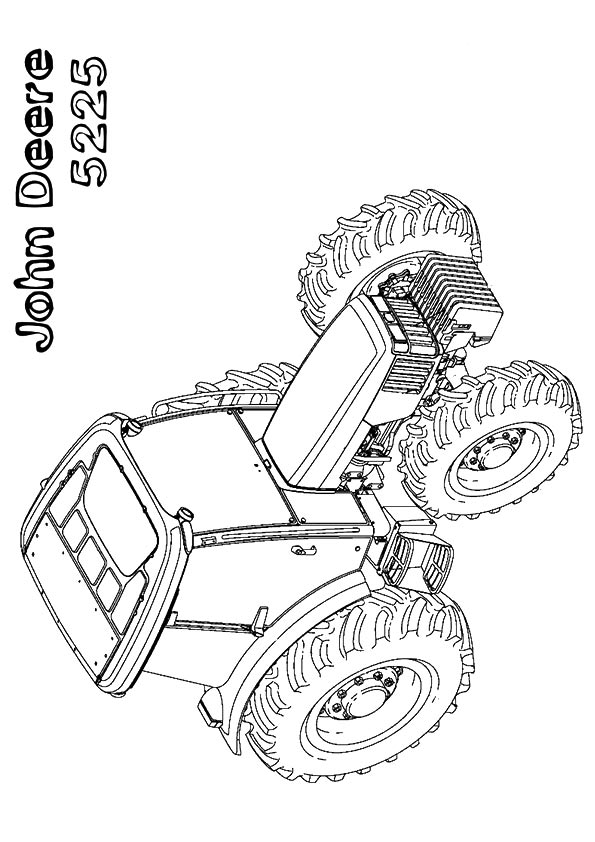 32 Printable John Deere Coloring Pages 3