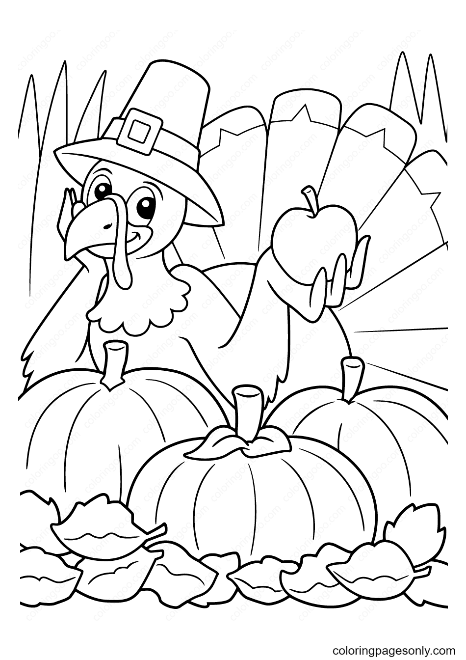 thanksgiving art coloring pages printable jpg