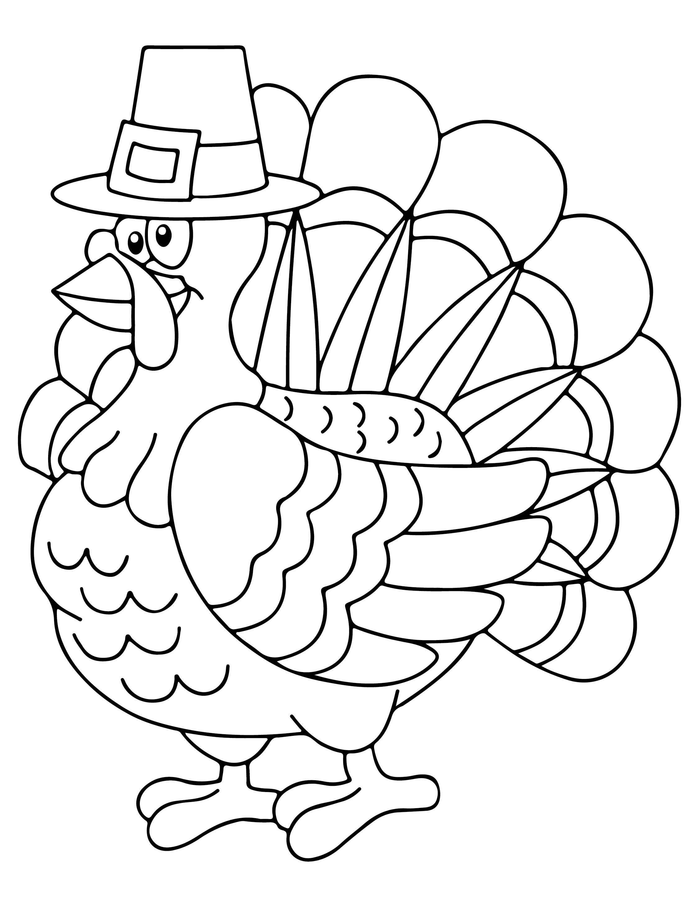 33 Thanksgiving Art Coloring Pages Printable 27