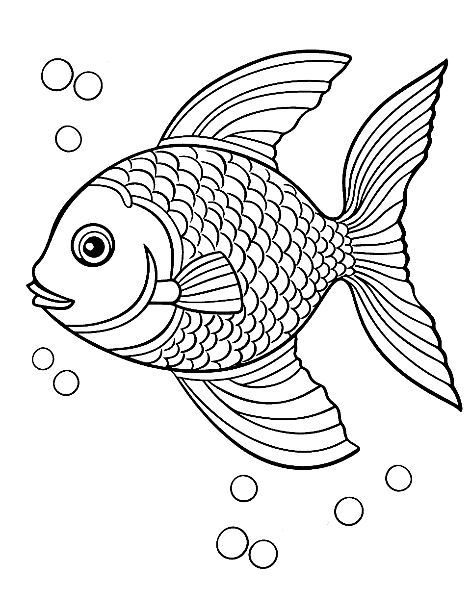 35 Betta Fish Coloring Pages 16