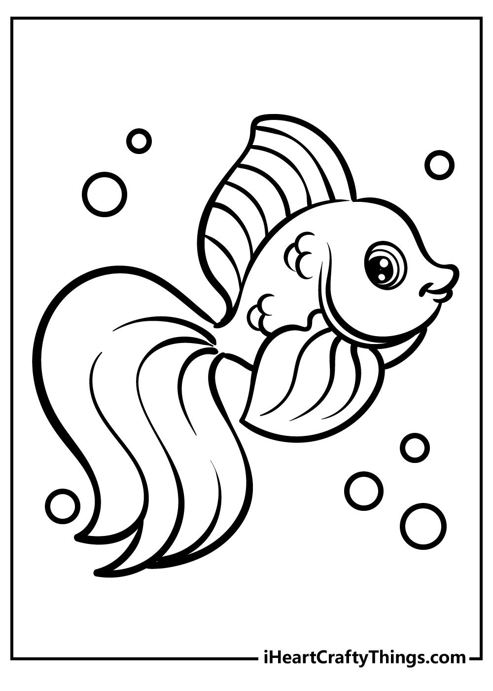 35 Betta Fish Coloring Pages 18