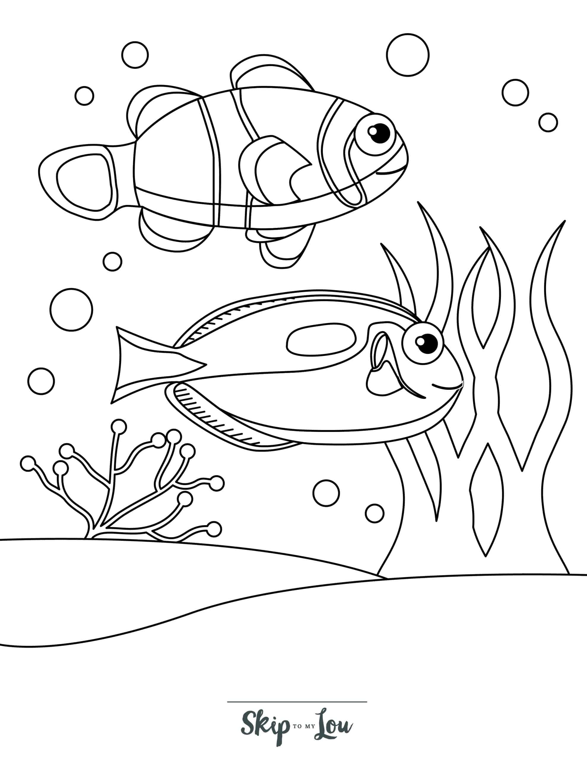 35 Betta Fish Coloring Pages 22