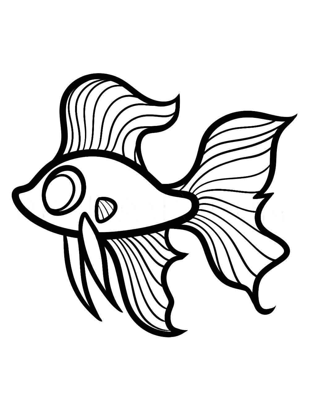 35 Betta Fish Coloring Pages 35