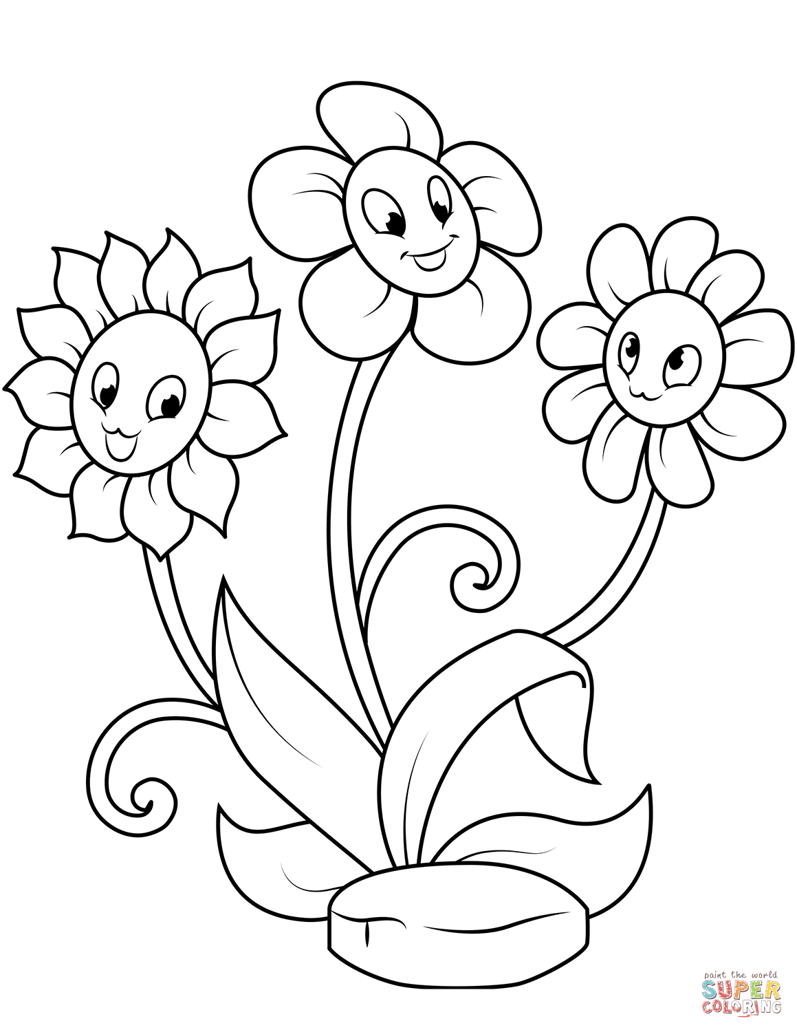 35 Cute Princess Flower Coloring Pages Printable 33