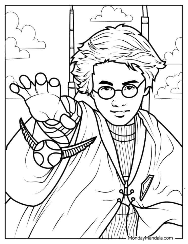 35 Harry Potter Coloring Pages 2