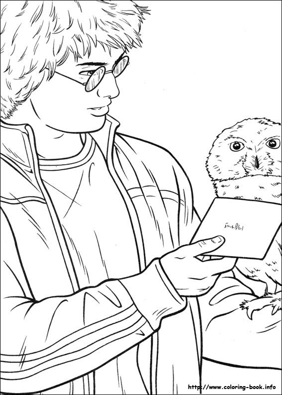 35 Harry Potter Coloring Pages 24