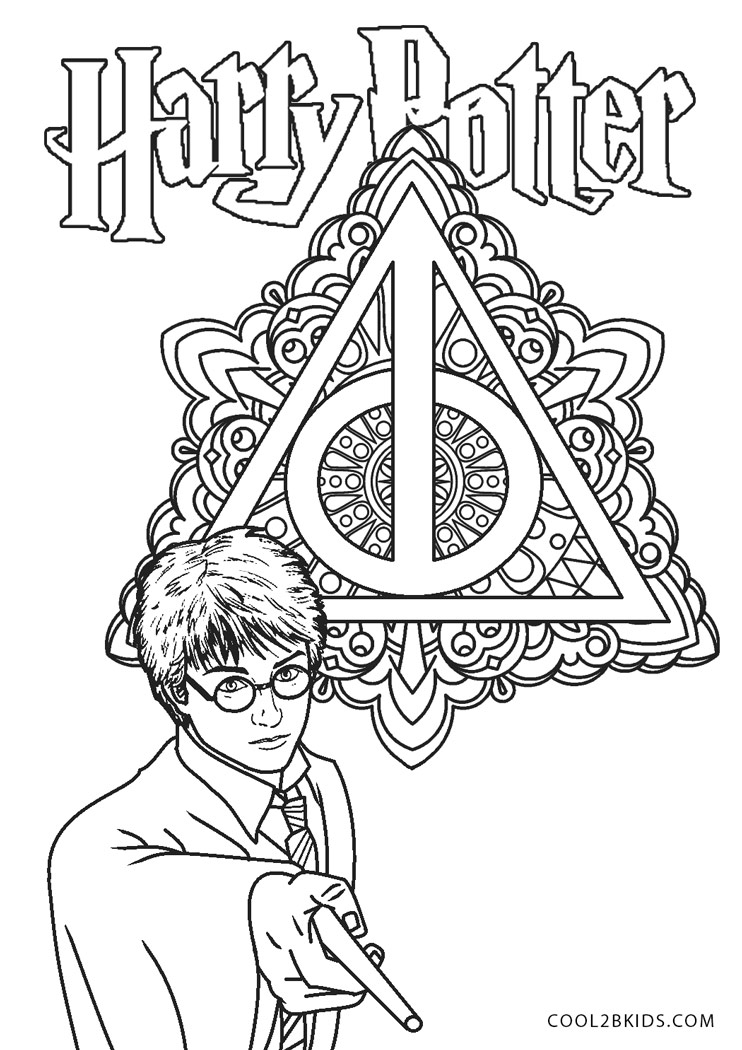 35 Harry Potter Coloring Pages 26