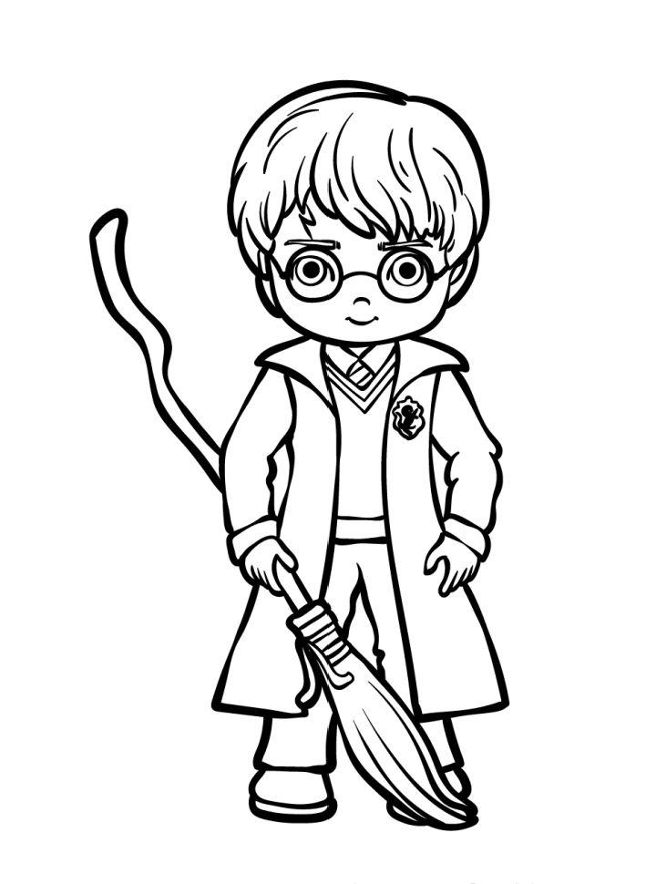 35 Harry Potter Coloring Pages 33