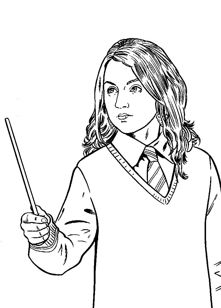 35 Harry Potter Coloring Pages 35