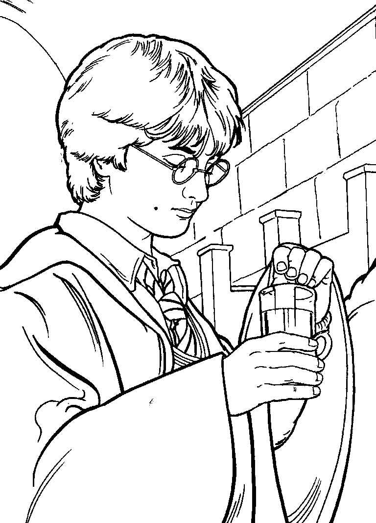 35 Harry Potter Coloring Pages 4