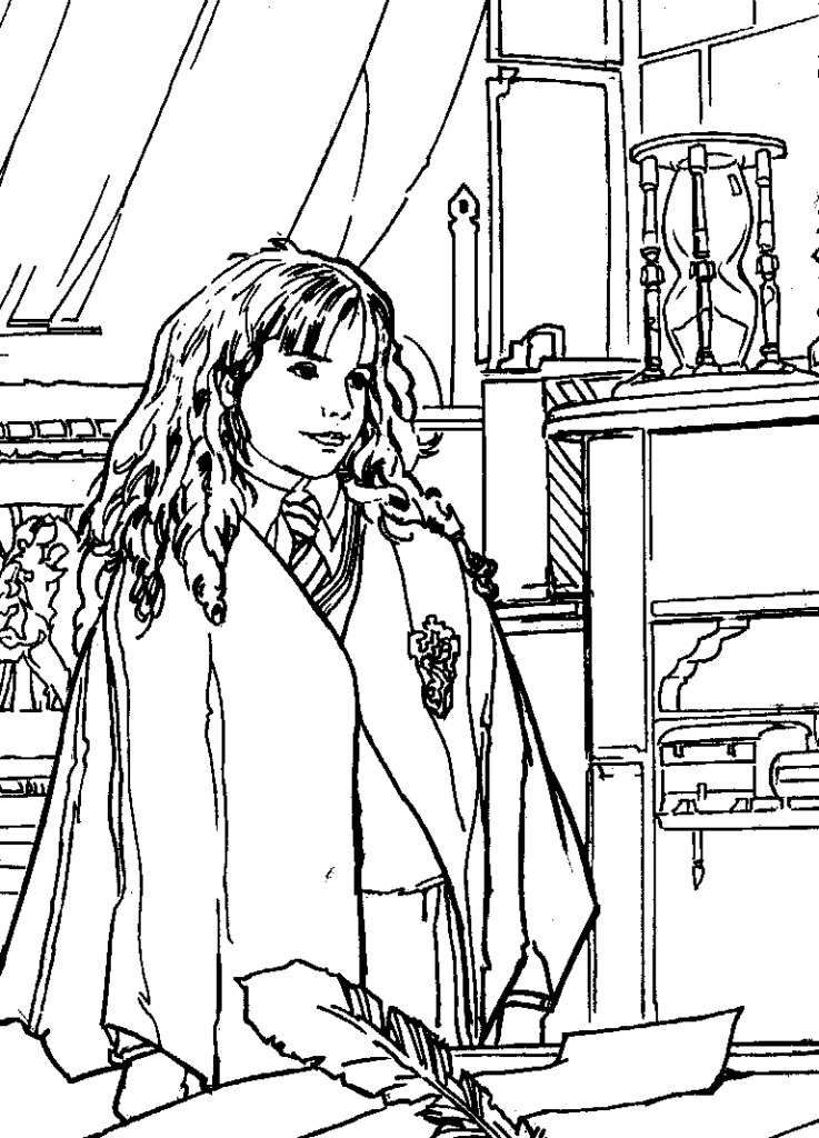 35 Harry Potter Coloring Pages 7