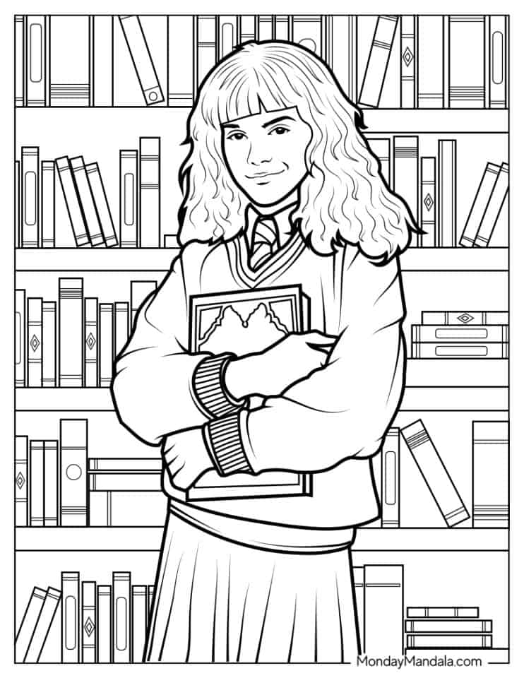 harry potter coloring pages jpg