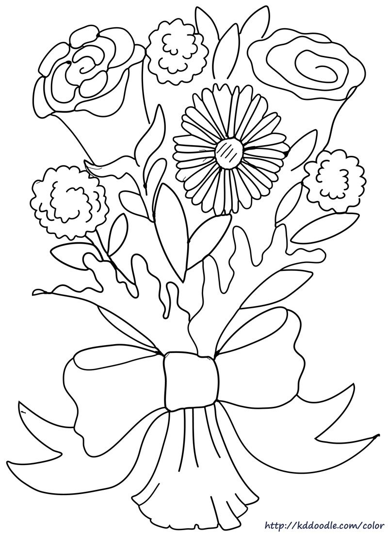 36 Carnation Flower Coloring Pages Beautiful Printable 18