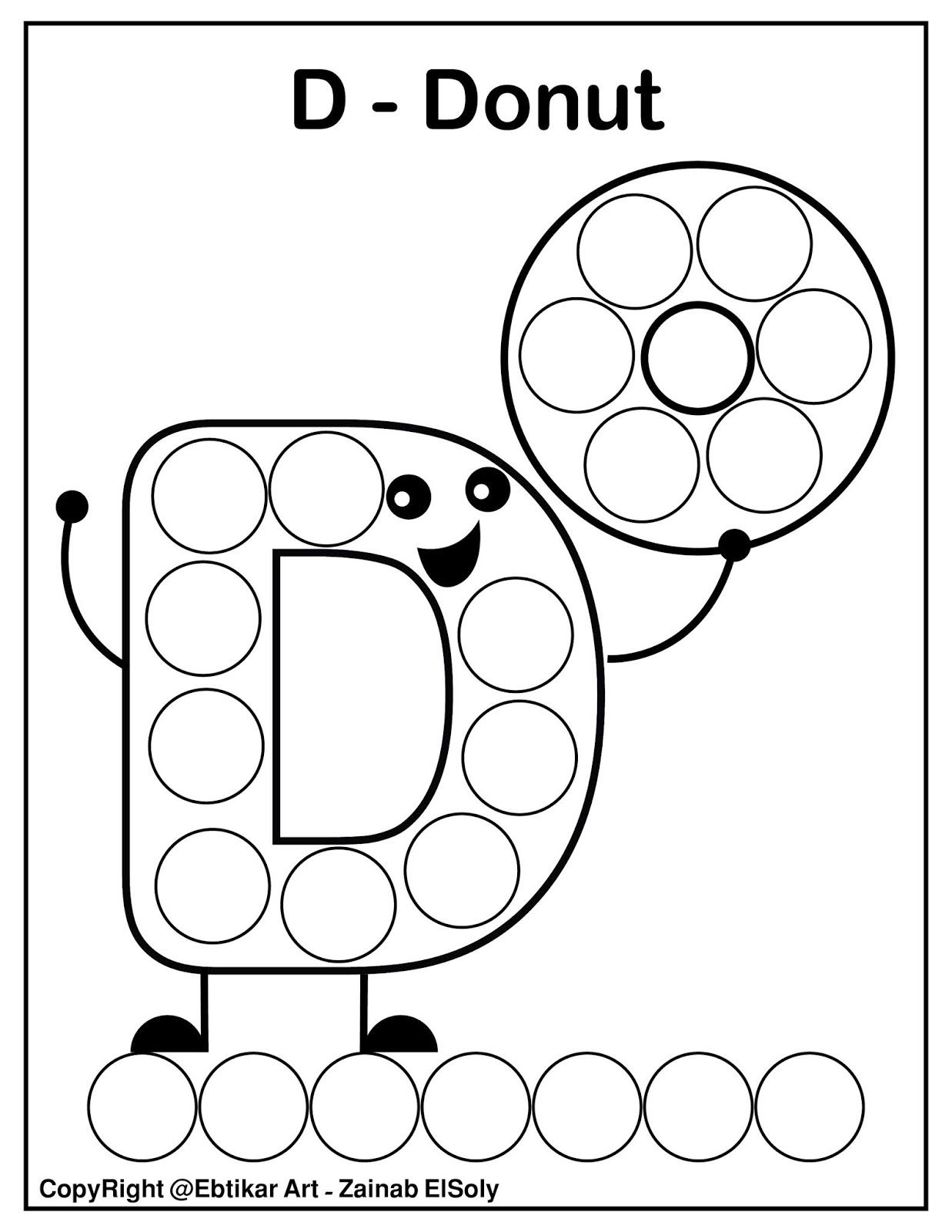 36 Letter II Coloring Pages Printable 4