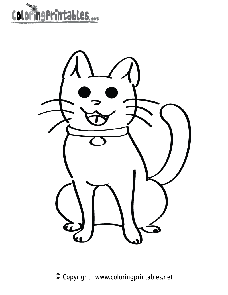 adorable kawaii kitten coloring pages printable jpg