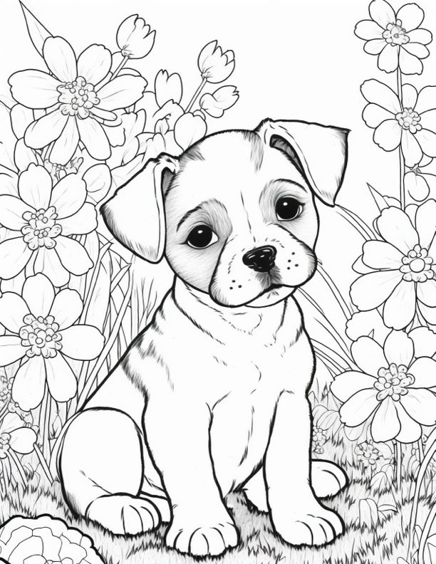 38 Pet Coloring Pages Adorable Printable 11