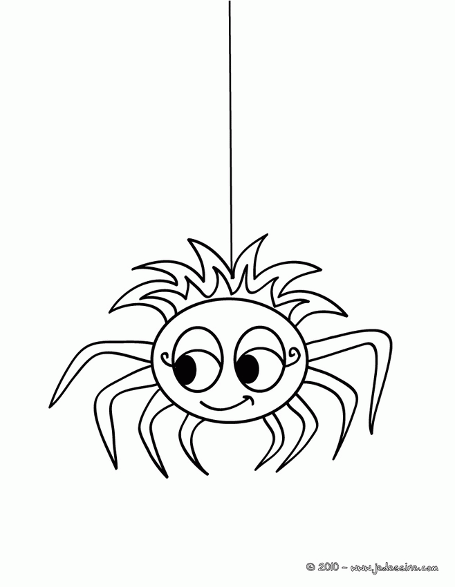 39 Free Halloween Spider Coloring Pages Printable 18