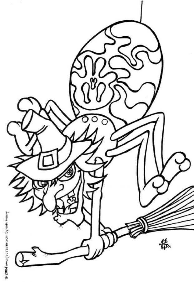 39 Free Halloween Spider Coloring Pages Printable 26