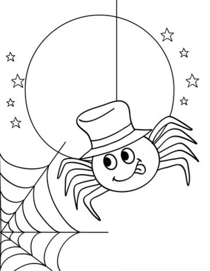 39 Free Halloween Spider Coloring Pages Printable 29