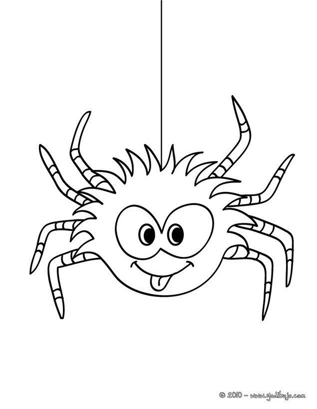 39 Free Halloween Spider Coloring Pages Printable 30