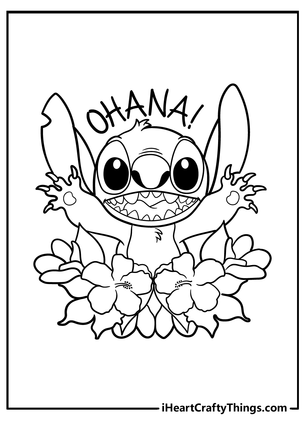 82+ Delightful Lilo and Stitch Coloring Pages Printable