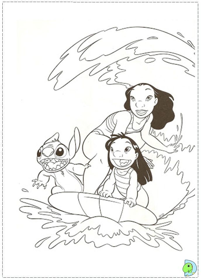 135+ Fantastic Lilo and Stitch Coloring Pages Printable