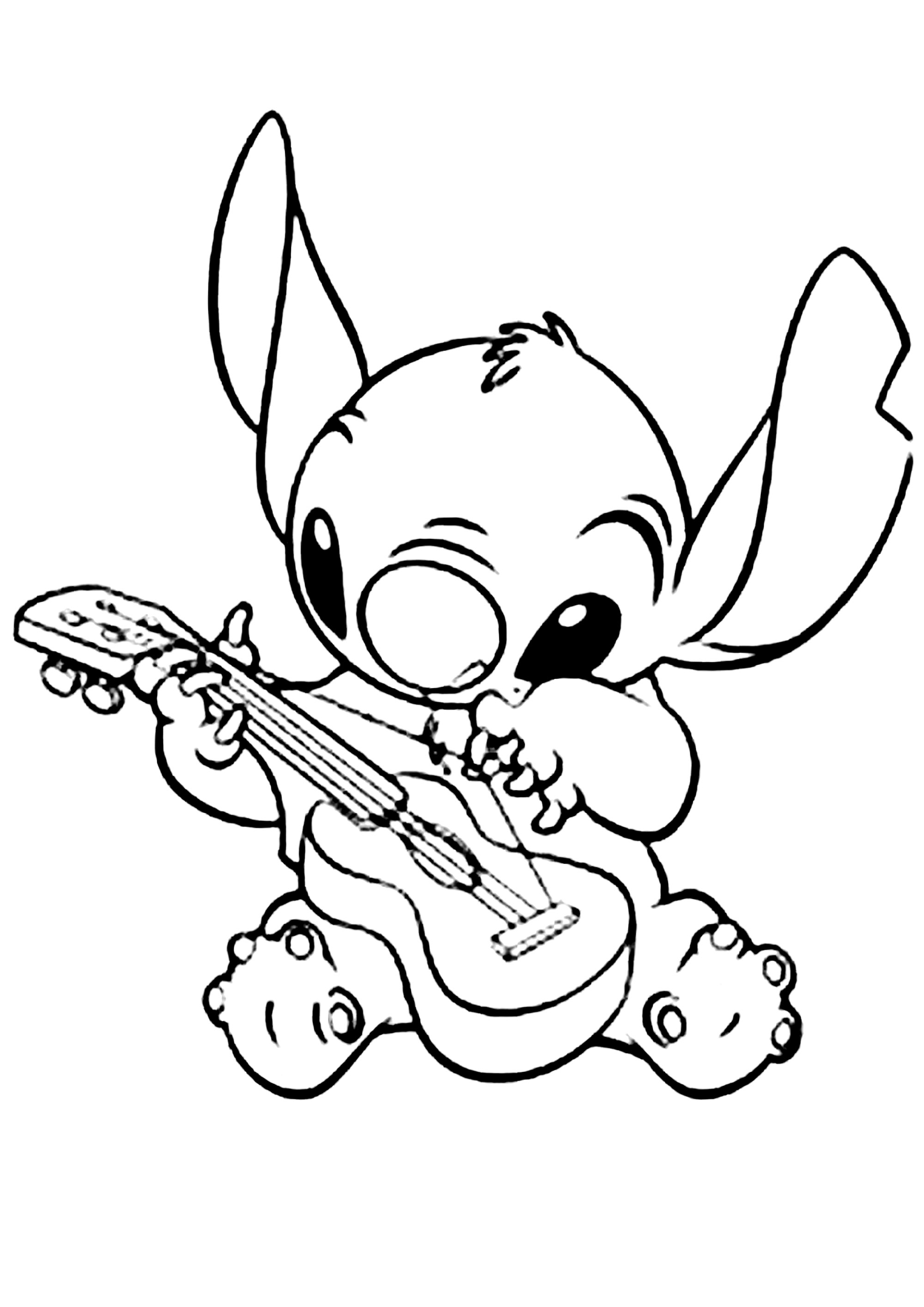 69+ Adorable Angel Stitch Coloring Pages Printable