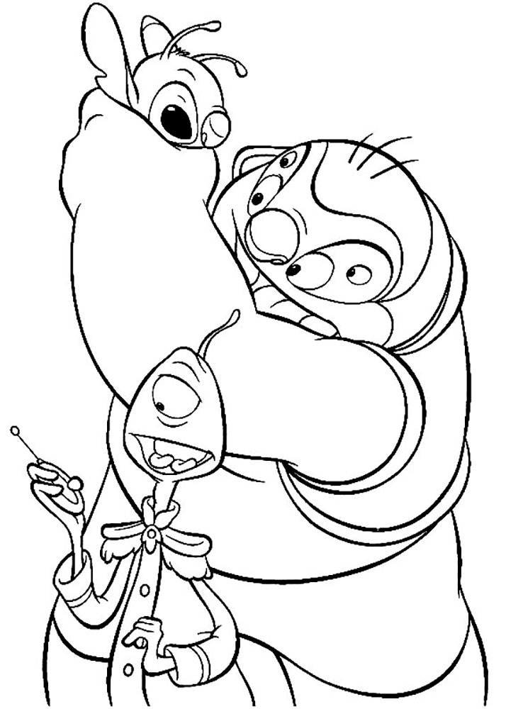 97+ Artistic Lilo and Stitch Coloring Pages Printable