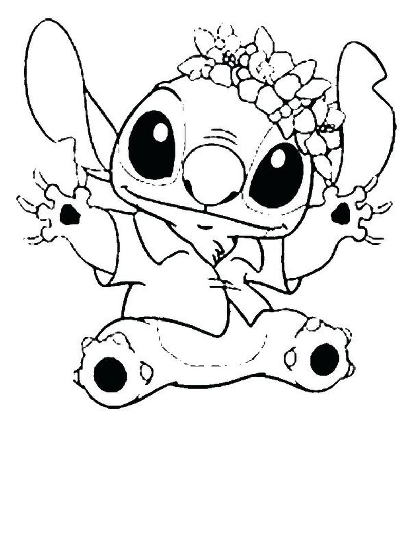 101+ Fantastic Stitch Ohana Coloring Pages Printable