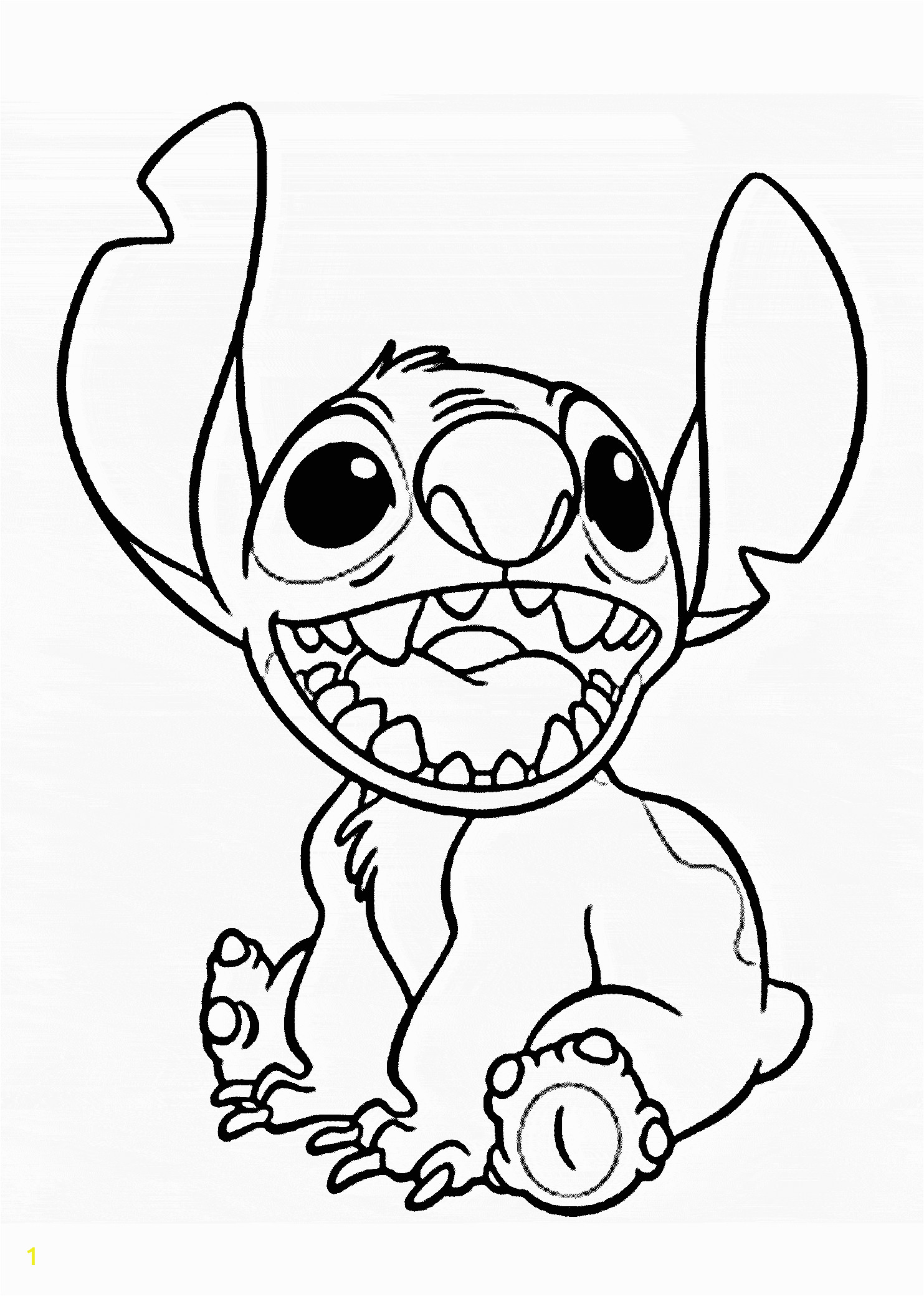 151+ Delightful Stitch Ohana Coloring Pages Printable