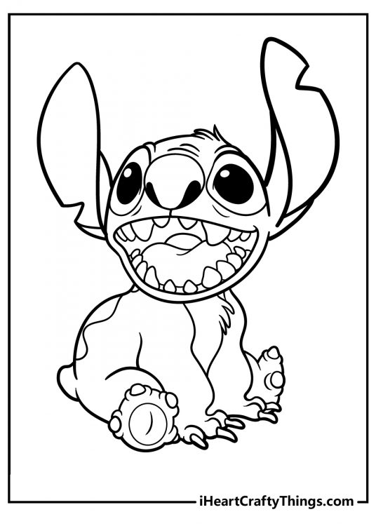 184+ Fantastic Lilo and Stitch Coloring Pages Printable