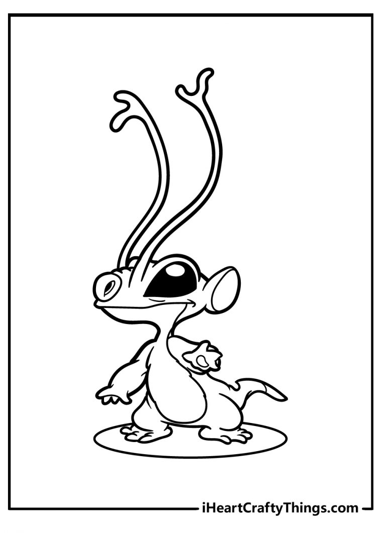 199+ Fantastic Lilo Outline Coloring Pages Printable