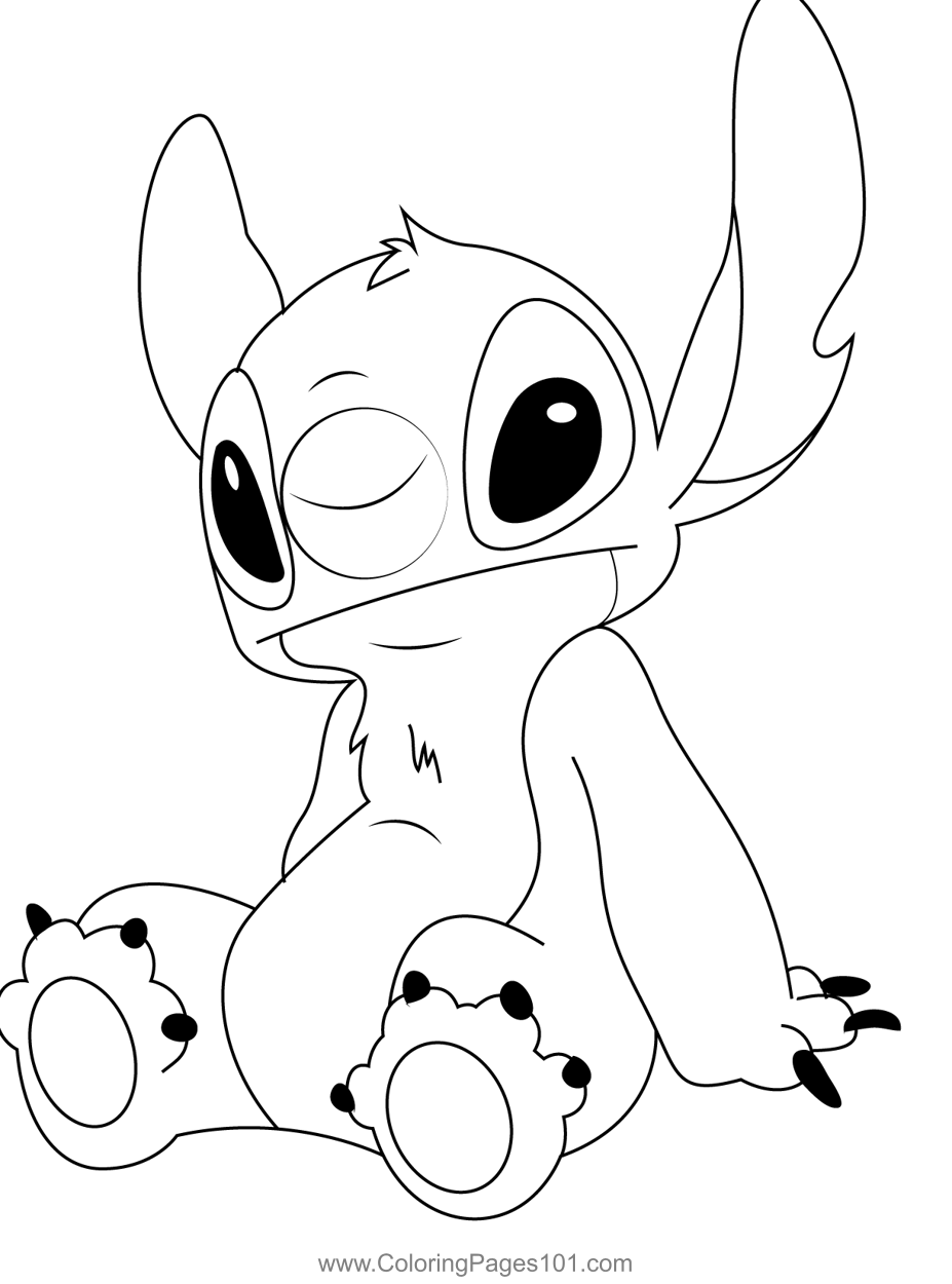 126+ Fantastic Lilo and Stitch Coloring Pages Printable