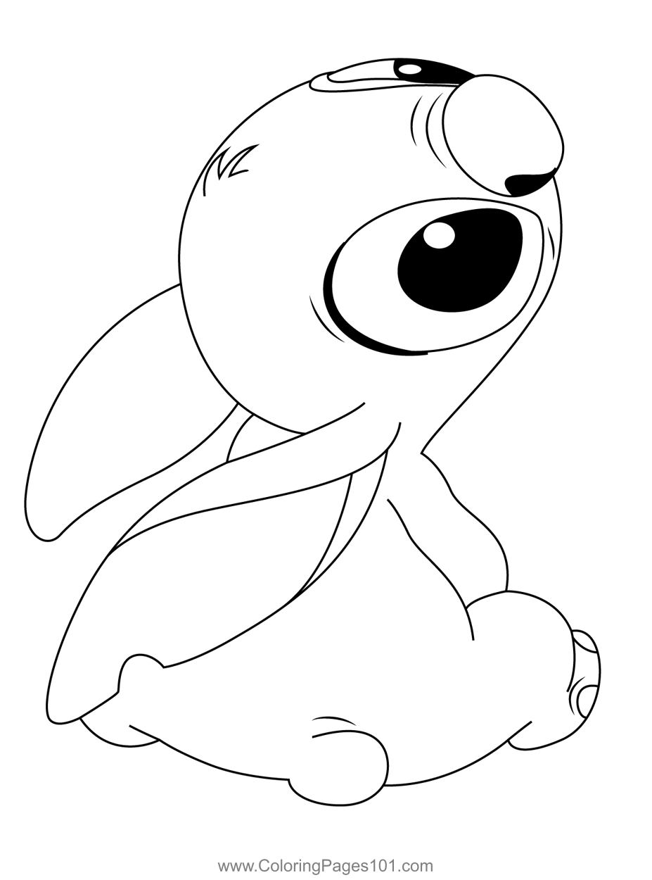 111+ Bright Lilo Outline Coloring Pages Printable