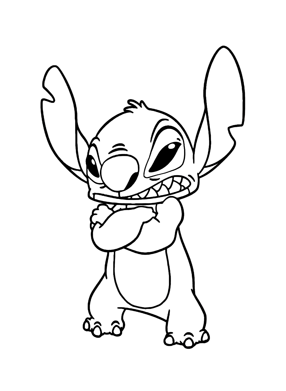 stitch coloring pages printable png jpg