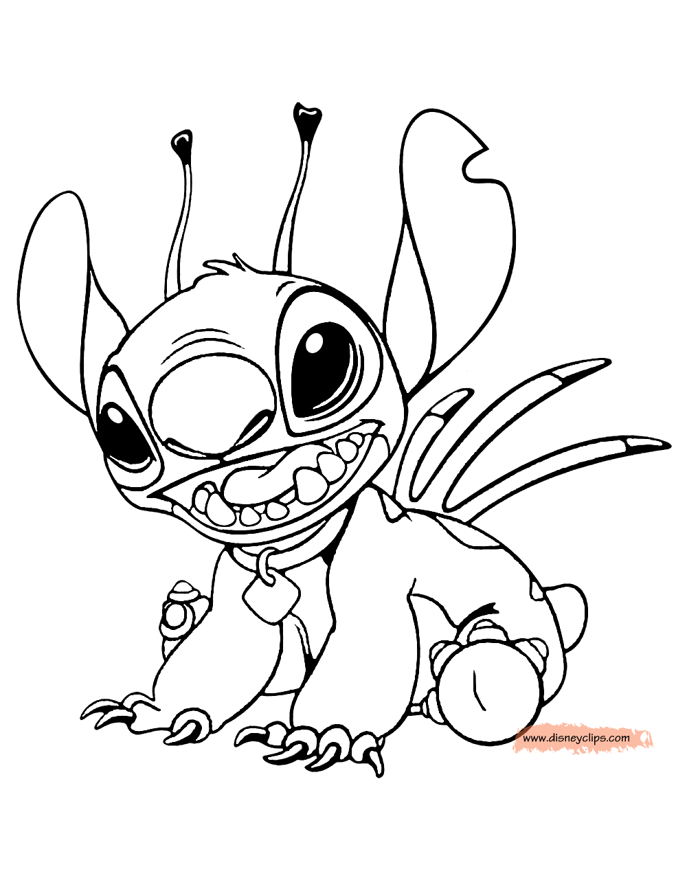 120+ Inspiring Stitch Ohana Coloring Pages Printable