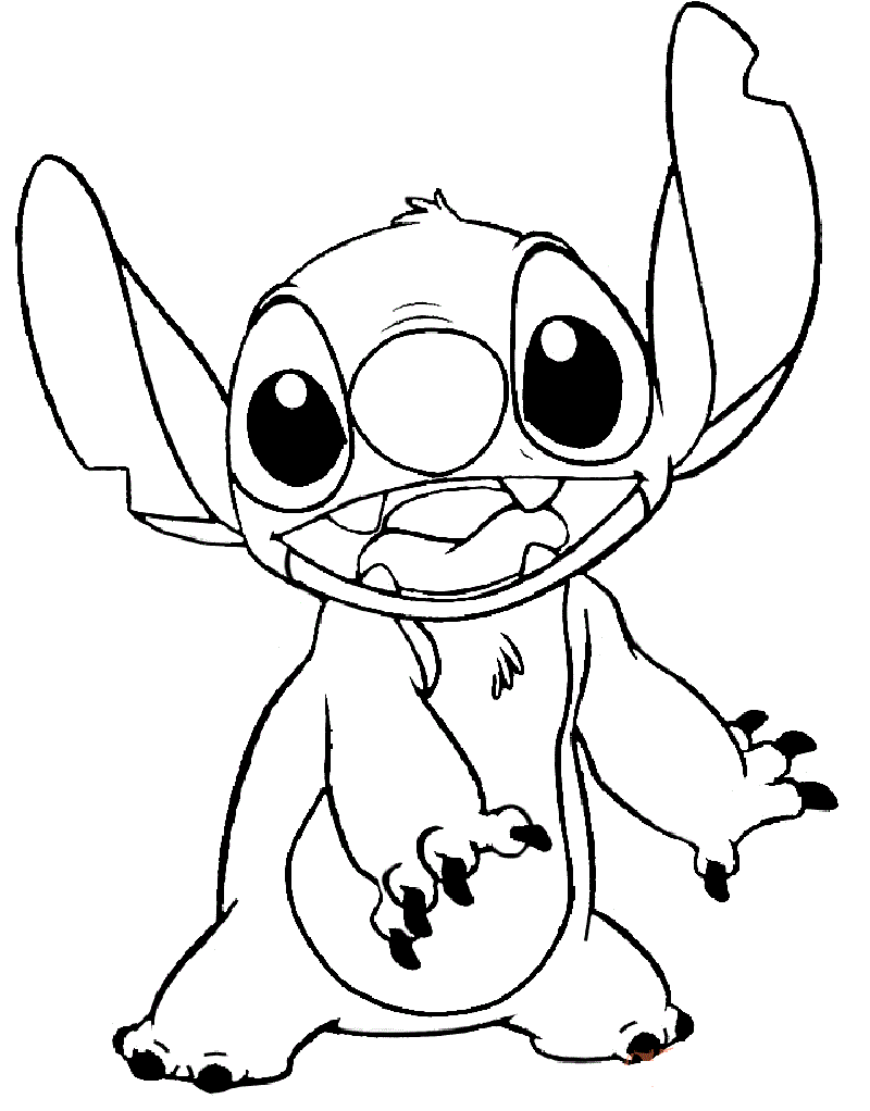 top lilo stitch coloring pages printable jpg