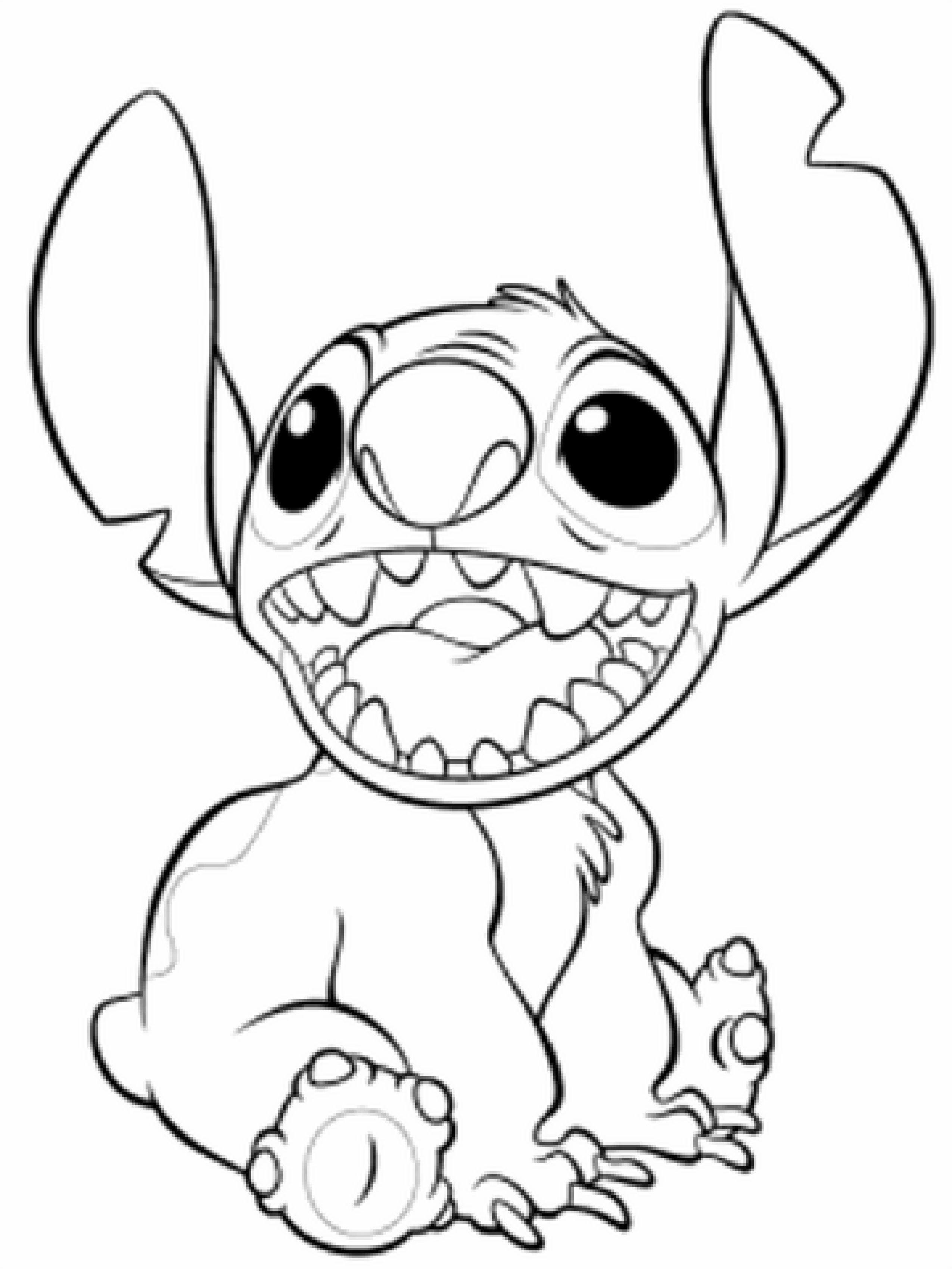 39+ Adorable Adorable Stitch Coloring Pages Detailed