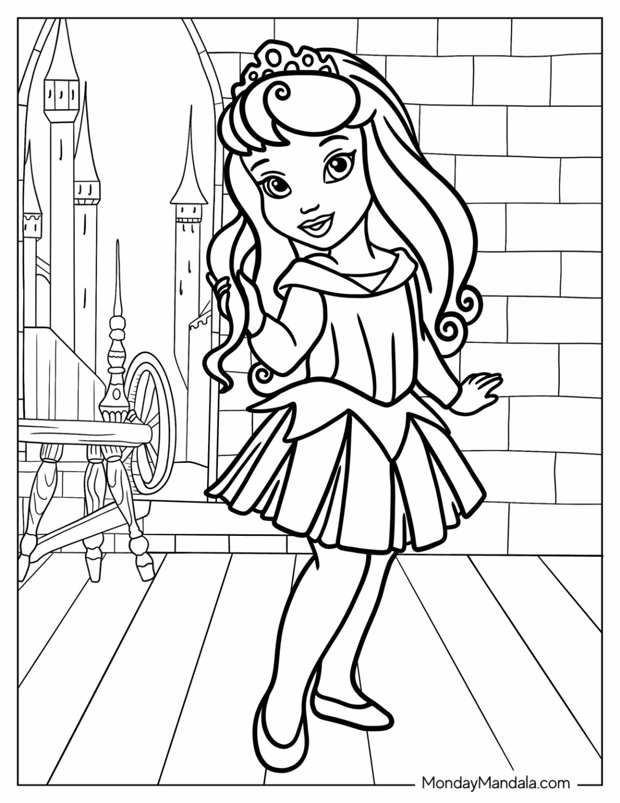 entertaining princess coloring images printable jpg