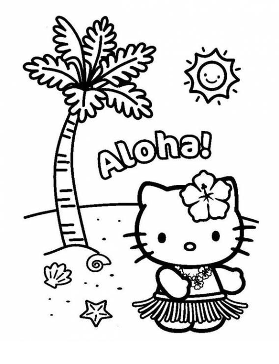 2+ Entertaining Aloha Coloring Pages Printable