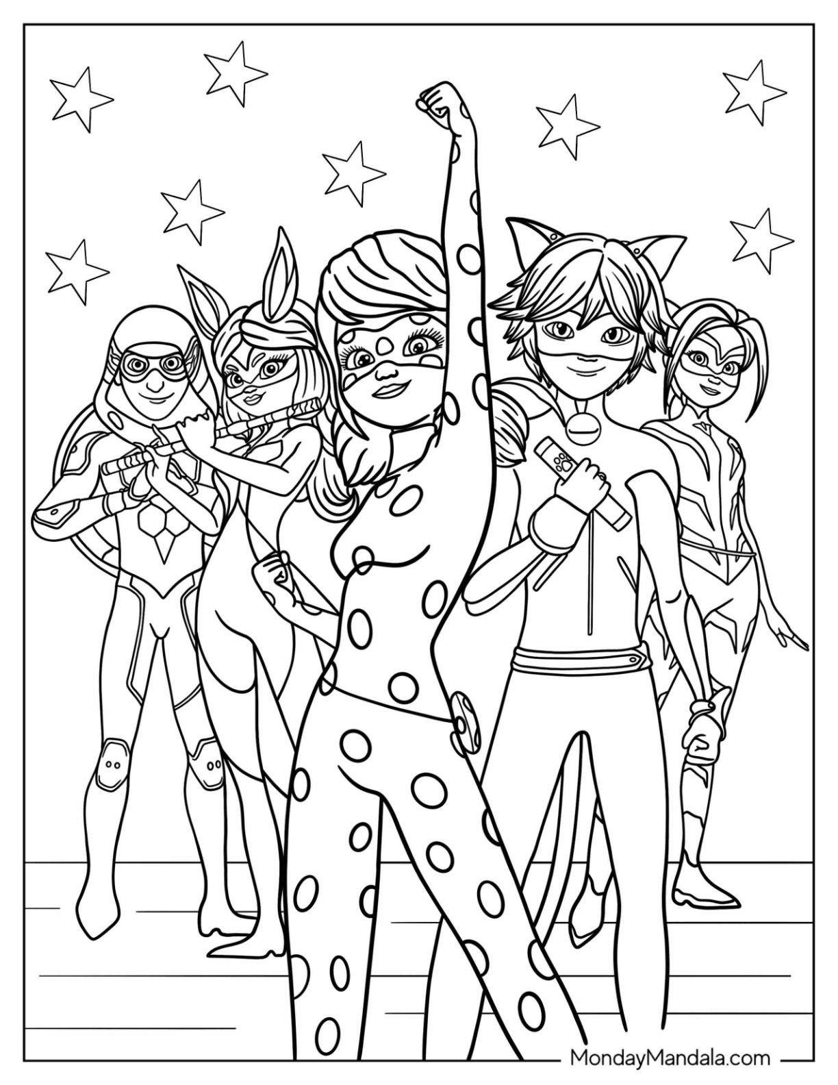 easy coloring pages all characters printable jpg