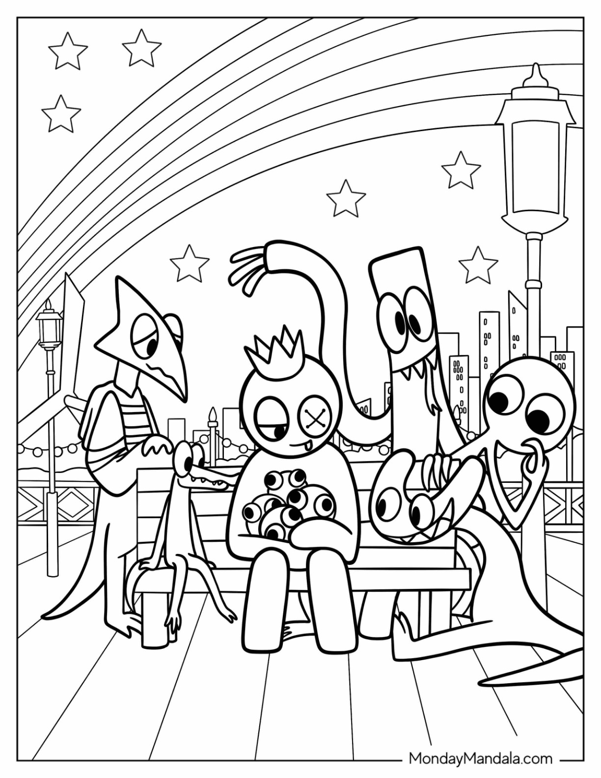 educational coloring pages all characters printable jpg