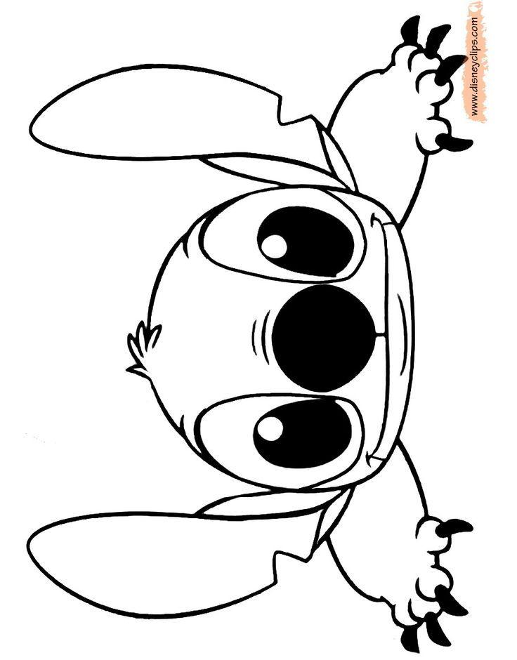 40+ Inspiring Cute Disney Stitch Coloring Pages PDF Printable