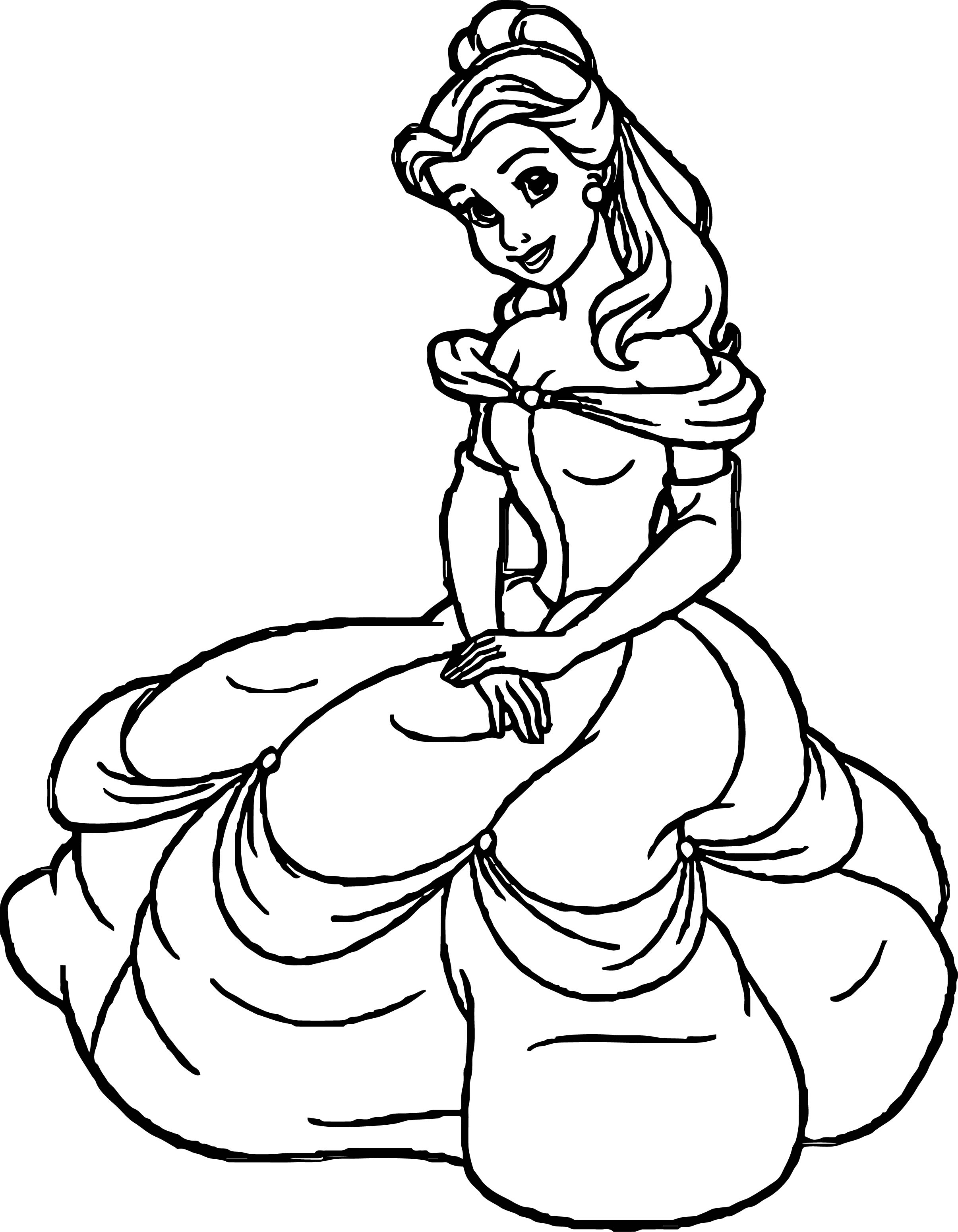 adorable princess coloring images printable jpg