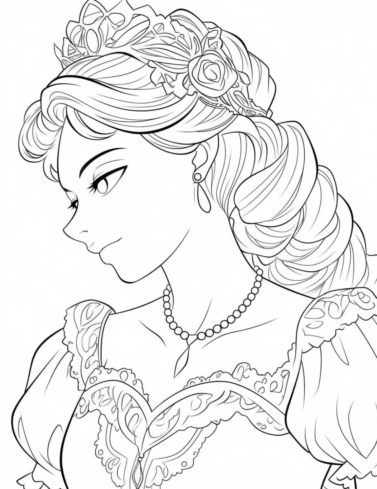 amazing princess coloring images printable jpg