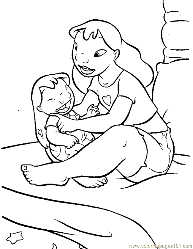 simple lilo coloring pages printable jpg