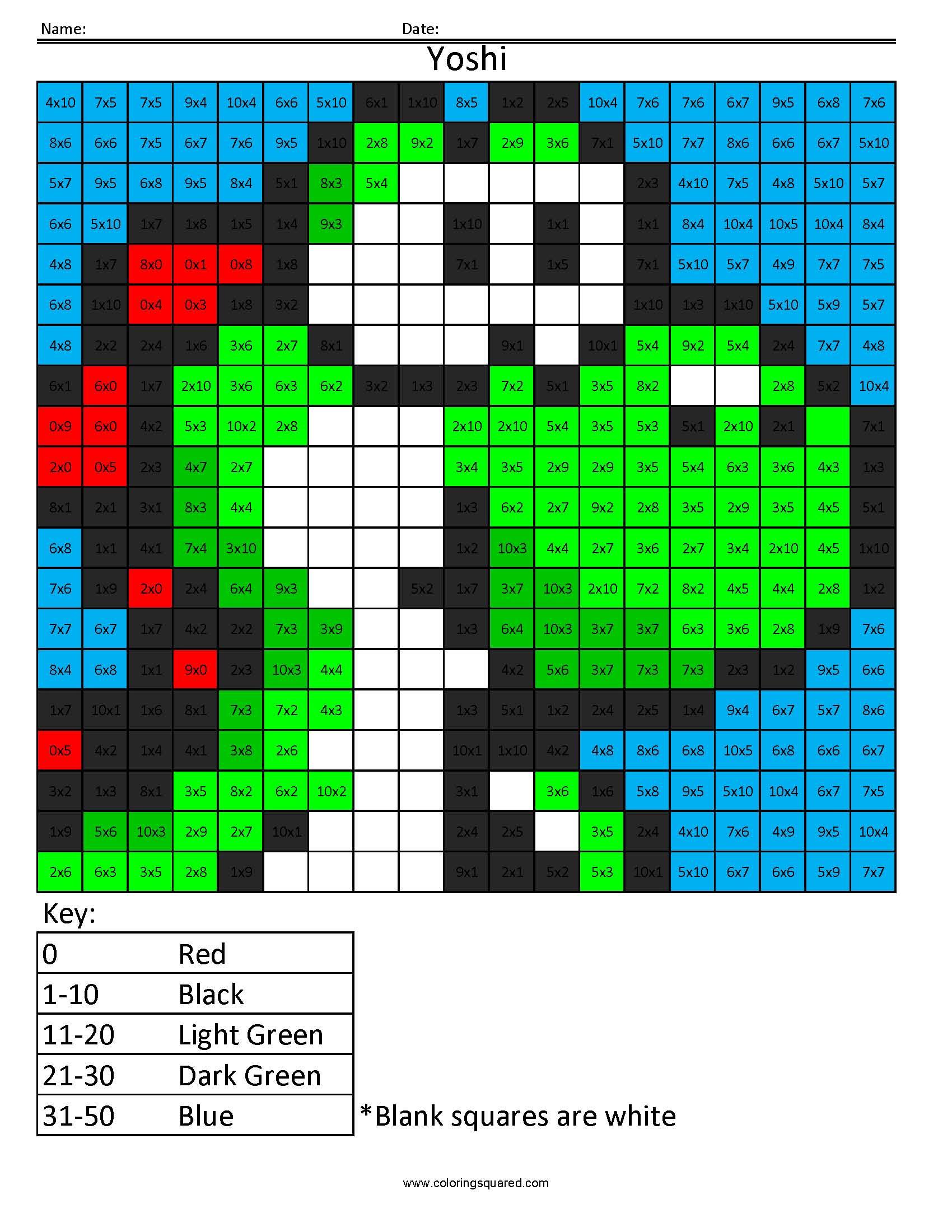 34+ Downloadable Cute Yoshi Coloring Pages with Simple Outline