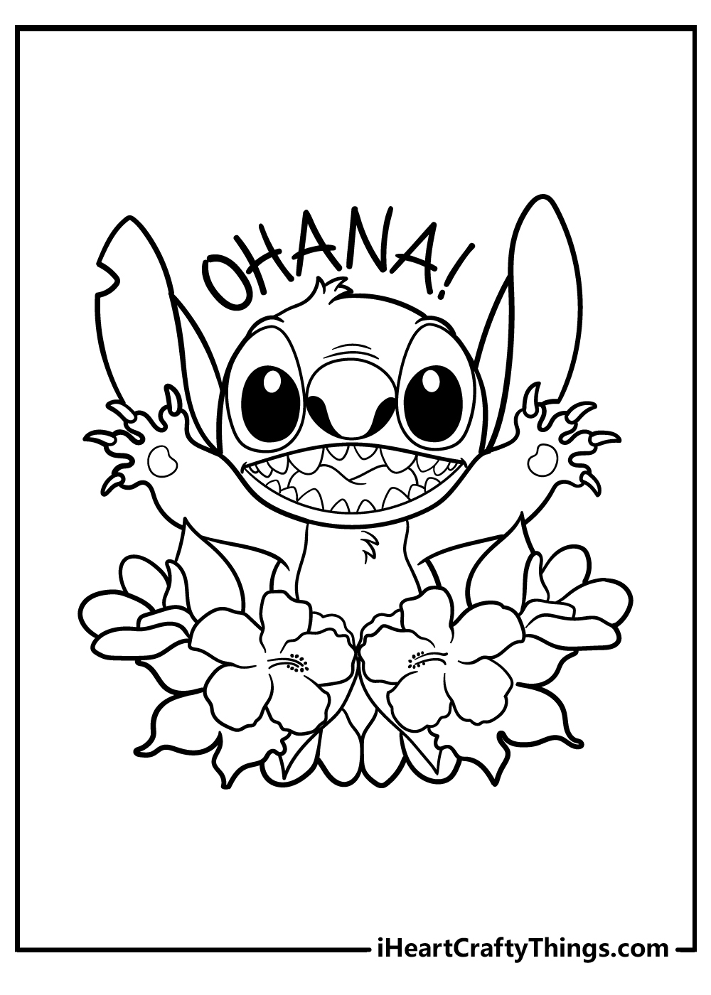 39+ Relaxing Cute Disney Stitch Coloring Pages and Drawing