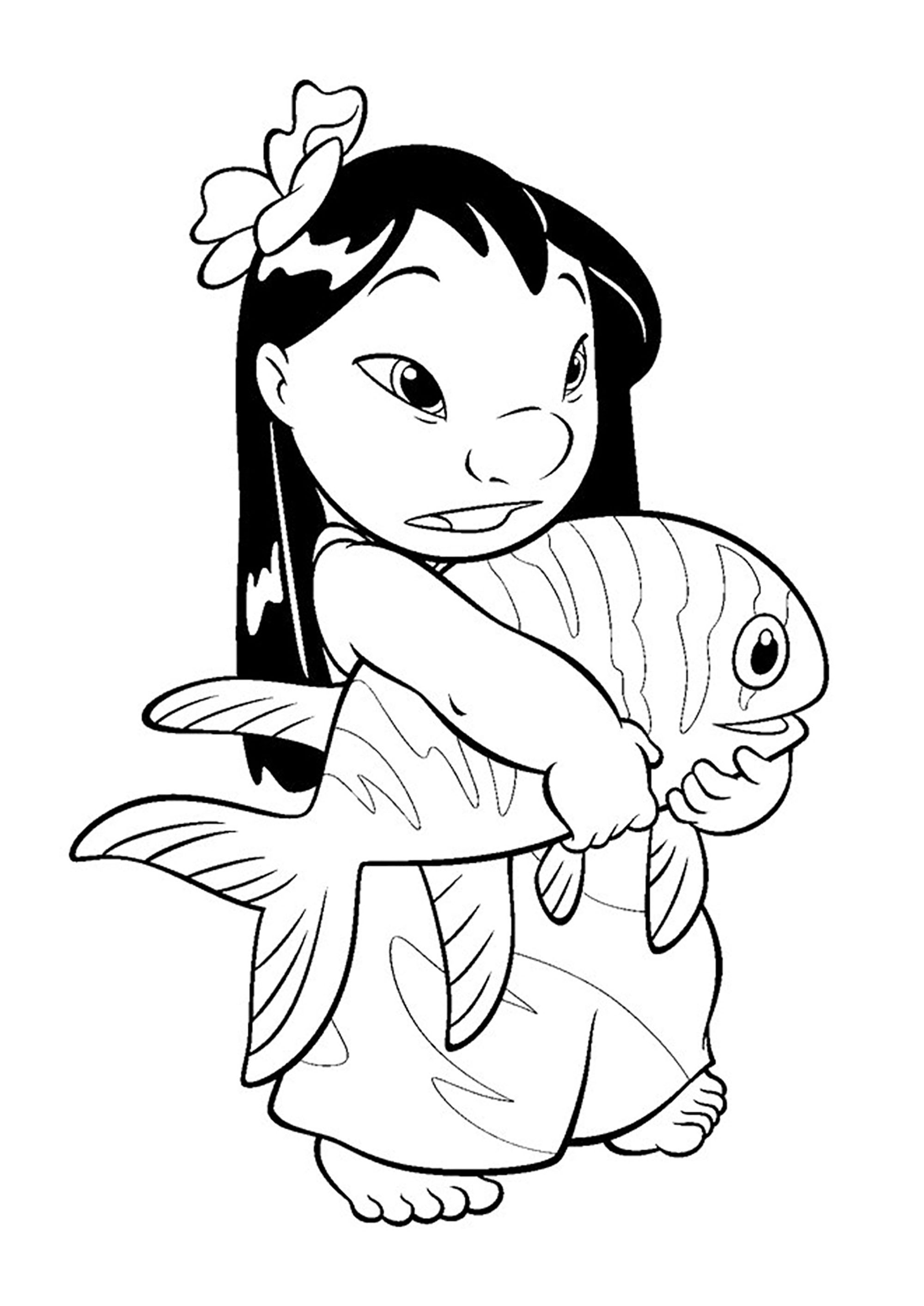 amazing lilo coloring pages printable jpg