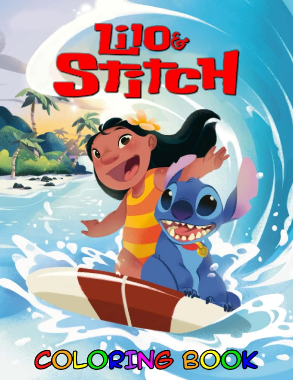 44+ Cute Stitch Coloring Book Inspirational